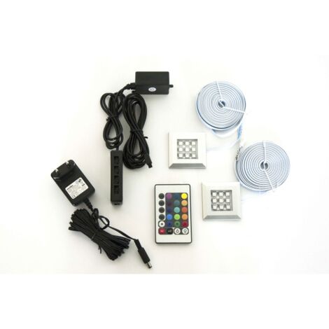 Éclairage LED RGB 2 Squere pour collection CEPTO