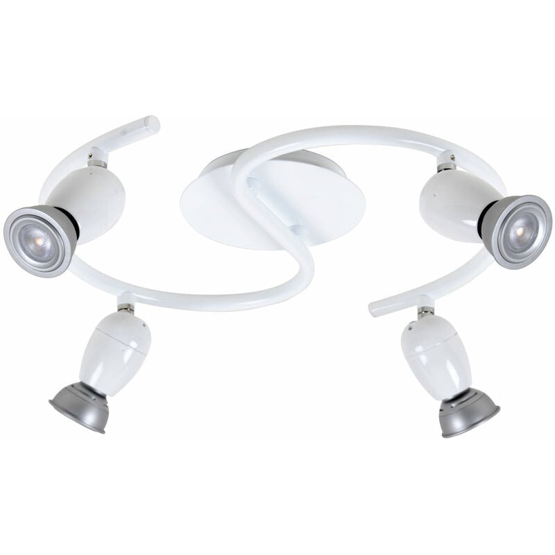 Philips - Plafonnier spirale d'éclairage design led 16 watts mobile 5804/33/11