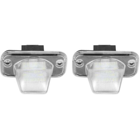 Éclairage Plaque Immatriculation LED 18 SMD Universel Voiture Camionnette