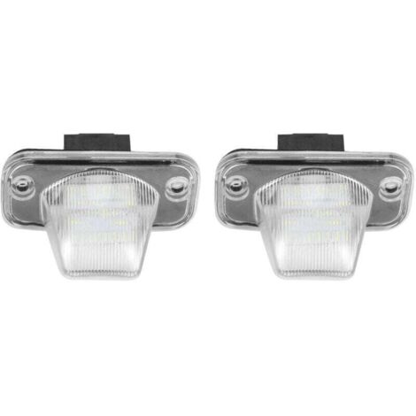 Éclairage Plaque Immatriculation LED 18 SMD Universel Voiture Camionnette
