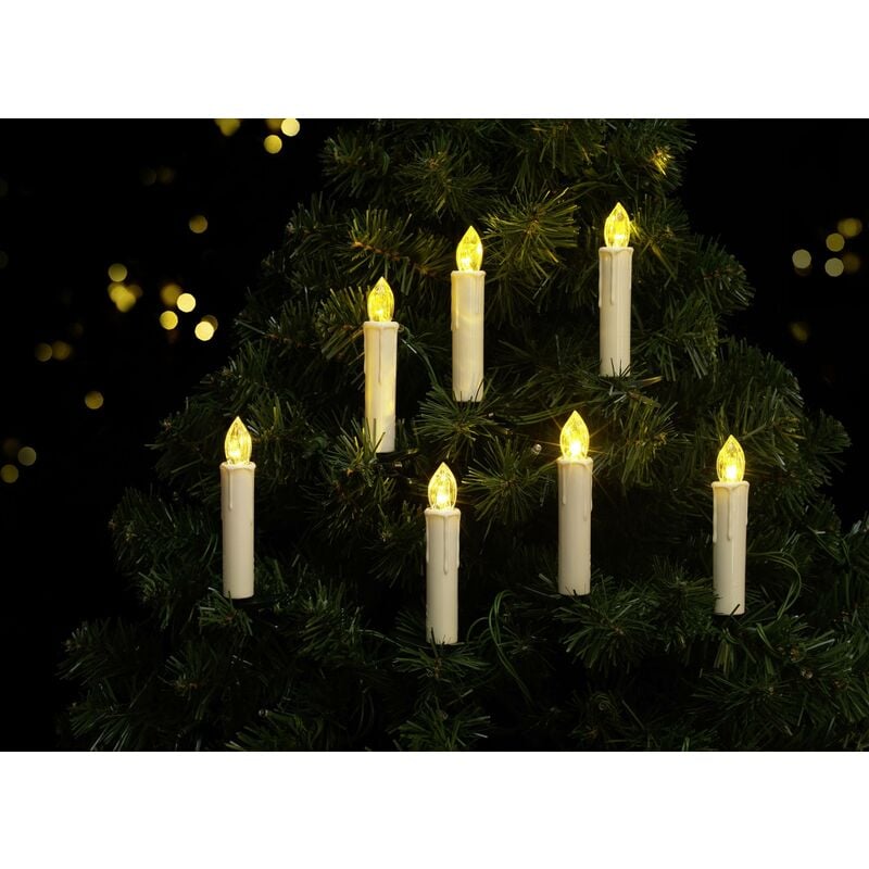 SY-4531626 Eclairage pour arbre de Noël pour l'extérieur à pile(s) Nombre de lumière 20 led blanc chaud A836922 - Sygonix