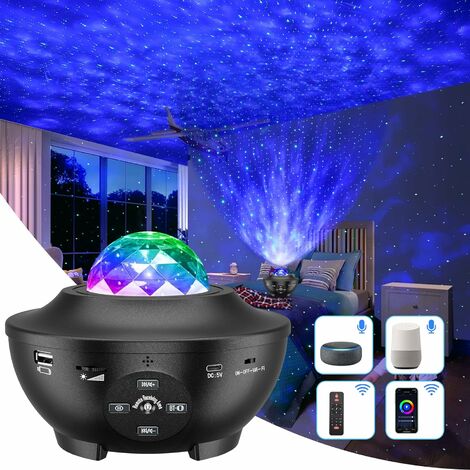 Projecteur de ciel étoilé à LED, budgétaire d'étoiles, veilleuse Galaxy,  plafond de chambre Constellation, cadeau d'anniversaire et de Noël