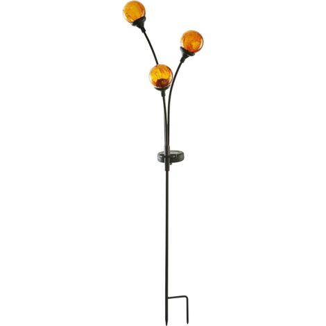 Éclairage solaire Best Season, Trieste, orange, 22 x 7 x 14 cm, 479-35