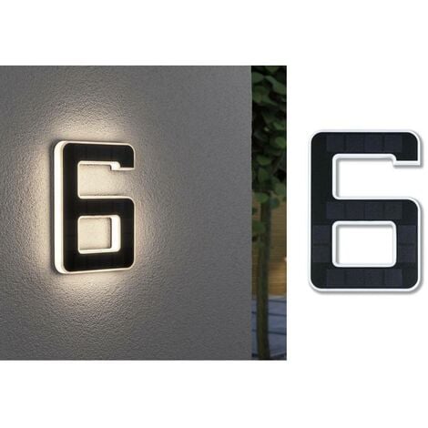 bronze Numéro de maison,numero maison design solaire extérieur avec 10 LED,Numéro de porte de garage de jardin avec interrupteur crépusculaire 