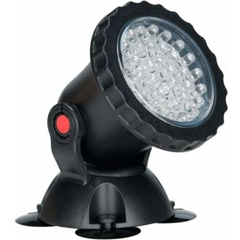 Éclairage Sous-marin Multicolore RGB Étanche avec Télécommande pour Bassin de Jardin, Aquarium, Piscine - Prise UK (1 Pièce) - AUTRES