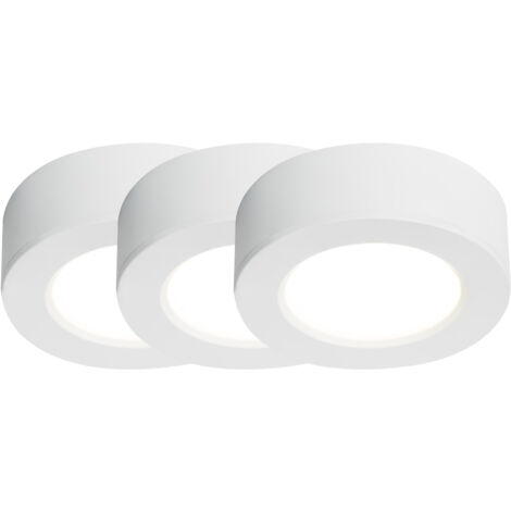 Éclairage sous meuble KITCHENIO 3-Kit Matière plastique Blanc Moodmaker™ 3000-4000K IP20 - LED Module /Nordlux Intérieur
