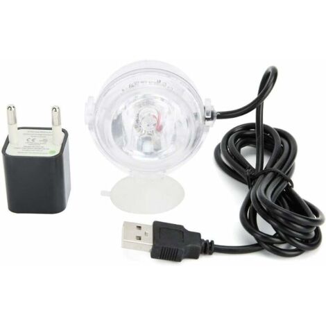 Éclairage subaquatique LED pour aquarium, bassin, aquarium, vase, baignoire, piscine (multicolore) KLB