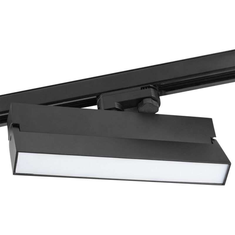 Clairage sur rail led triphasé linéaire Epistar 5054 24W 2400Lm cct Dimmable triac [1916-TL-24W-3F-CCT]