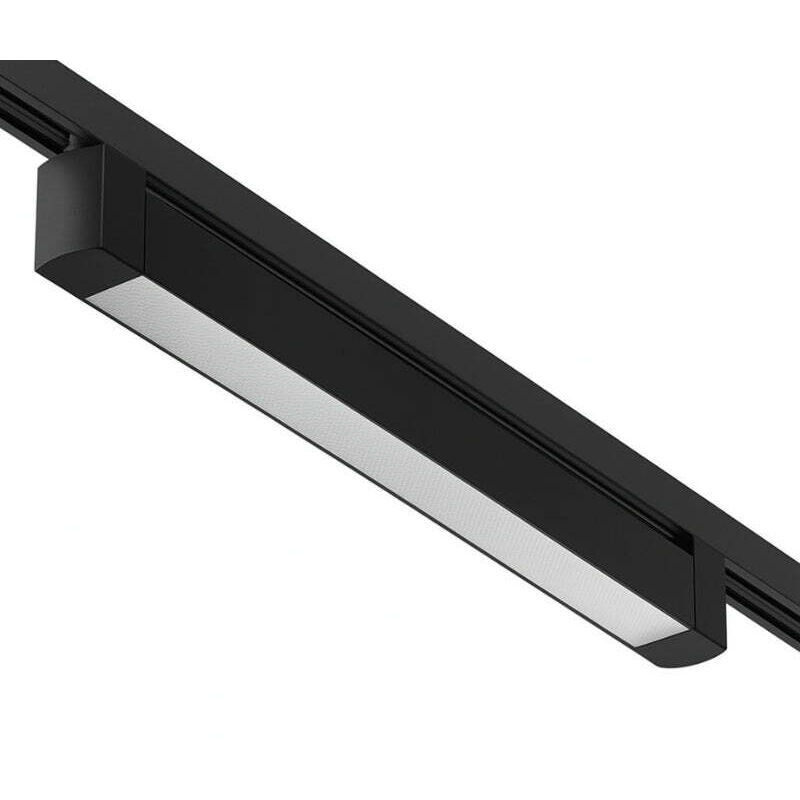 Clairage sur Rail Linéaire Opaque Monophasé 30W 47cm Noir - Bla Clairage sur Rail Linéaire Opaque Monophasé 30W 47cm Noir - Bla