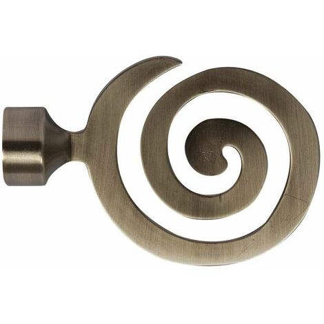 ECLECTIC - Finale Modello Spirale Bronzo