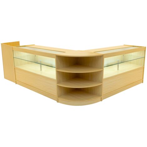 Eclipse LED Shop Counter Set LM60, TB60 & 2 x C1500 - Maple