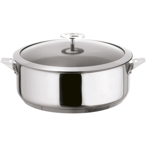 Eclipse - Sauteuse 24 cm revêtement céramique avec couvercle