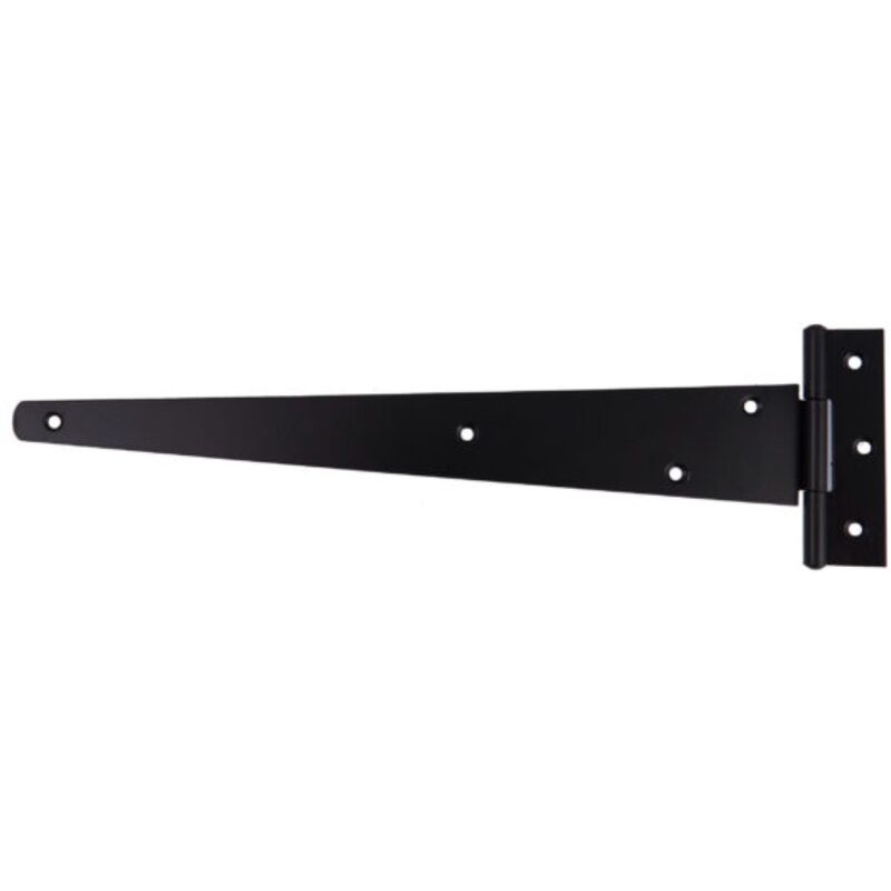 Steel Medium Duty Tee Hinge - 300mm (Black) (1 Pack) - Eclipse