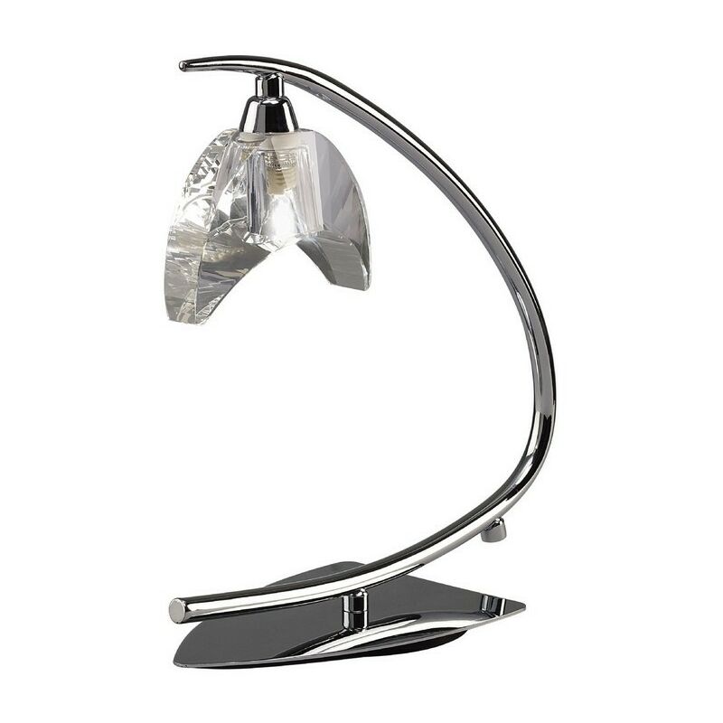 Inspired Mantra - Eclipse - Table Lamp 1 Light G9 Small, Polished Chrome