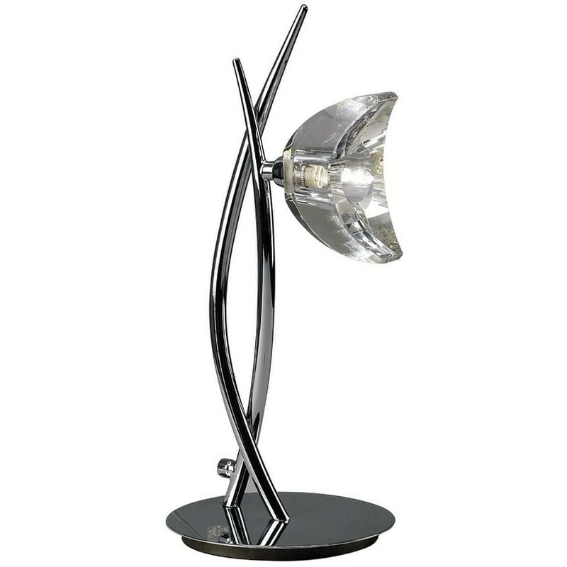 Inspired Mantra - Eclipse - Tall Table Lamp 1 Light G9, Polished Chrome