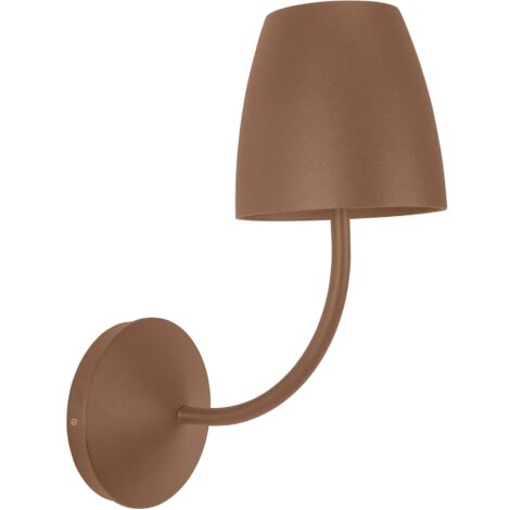 Eclipta II aplique marrón con luz led blanco cálido 3000K
