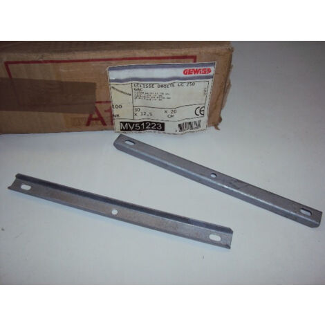 Eclisse droite lg 250mm gac