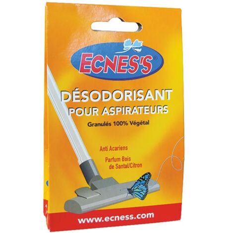 ECNESS - Désodorisant aspirateur anti-acariens x 4 sachets