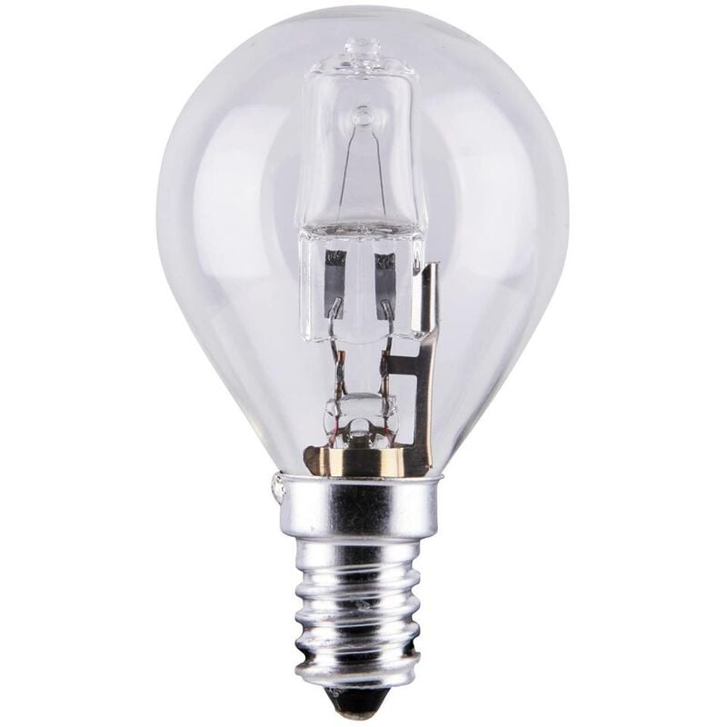 Eco-alogeno E14 G45 42W 3000K 625Lm Ø4,5cm