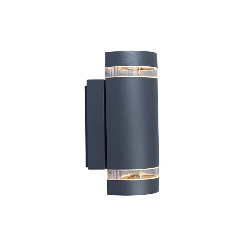 Eco Light Applique Murale Extérieure Moderne Focus Up Et De Downlight, Douille Gu10, Ip44 6040 G