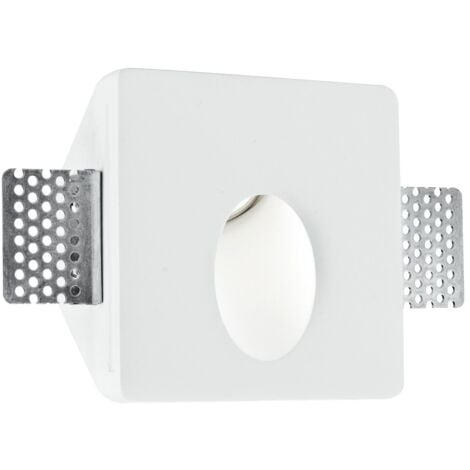 FAN EUROPE ECO-LIGHT Gips Wandeinbauleuchte Ariel in weiß, 1-flammig, GU10