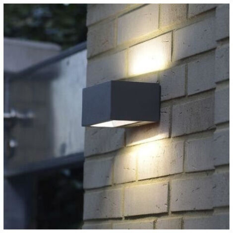ECO LIGHT UP AND DOWN DOWNLIGHT GEMINI 480 LM, 6 LED 9 W, GUSSALUMINIUM 1891 IP54 G S