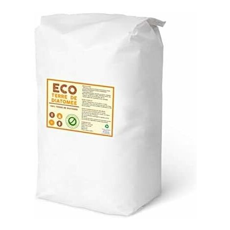 main image of "ECO Livraison 24-48h Terre de Diatomee 25kg | Non Calcinée | Alimentaire E551c | 100% Naturel et écologique | Naturel Contre Les Insectes"