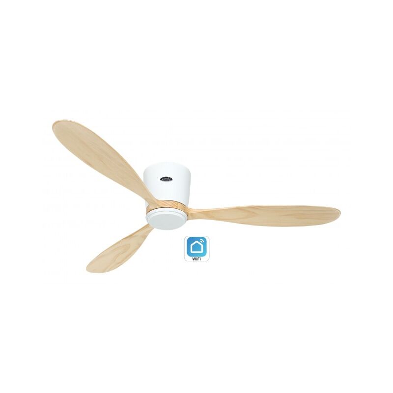 Casafan - Ventilateur de plafond Eco Plano Wood WiFi bl-nt