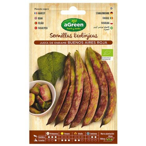 Eco-Samenbeutel Bohnen Buenos Aires Red Agreen