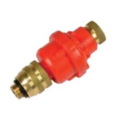 Eco-smart valve 2,5 bar rosso-imp.ottone regolat.pres.p/pompe a spalla 1 pezzi Daldegan