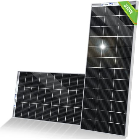 ECTIVE Schindel Solarmodul 12V 50W Solarpanel Schindeltechnik