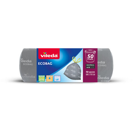 Ecobag Müllbeutel, 50L, 10 Beutel  Vileda 77626