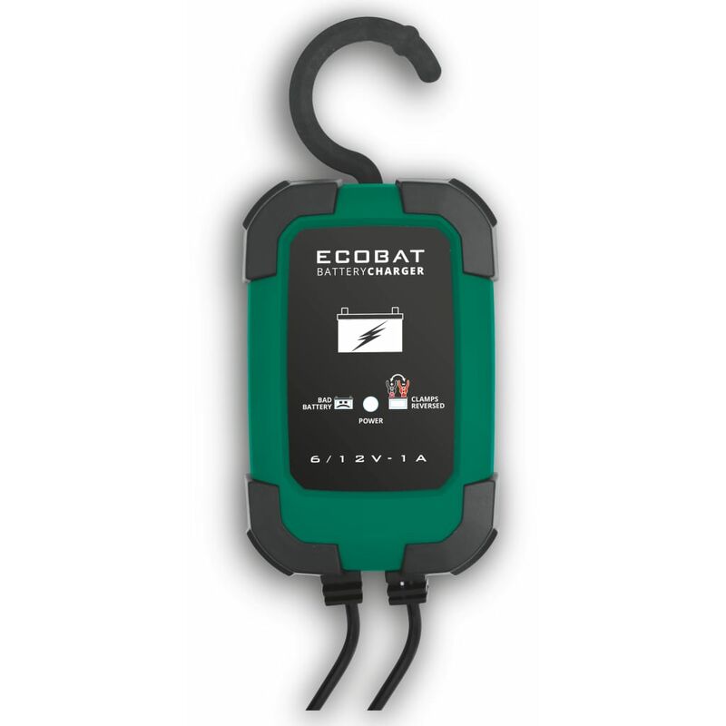 

Mantenedor de carga para baterías 6/12 V 1 A - Ecobat
