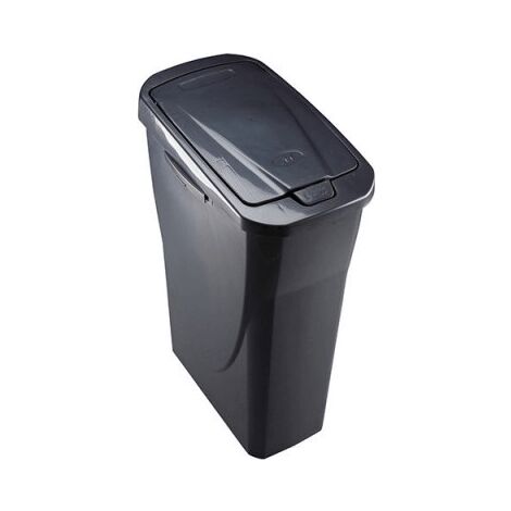 MHOME Ecobin' Poubelle Pour La Collecte Séparée Des Déchets 15 Lt. Cm 20 X 31 X 42 - Anthracite