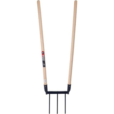 SPEAR & JACKSON Eco'biofourche 3 dents avec manche en bois