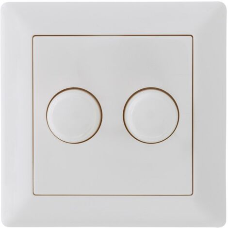 EcoDim Bouton variateur DUO GIRA/JUNG/Merten incl. Cache