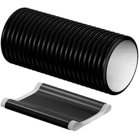 ECOFLEX 1018269 PASSE-MAIN NON ÉTANCHE 140 + 145 POUR MURS EN BÉTON OU BRIQUE, NON ÉTANCHE À L'EAU EXTÉRIEURE, AVEC TUYAU PE ET