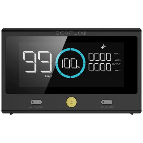 EcoFlow 50049001 télécommande Centrale électrique portable Appuyez sur les boutons