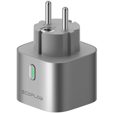 EcoFlow EFA-SMARTPLUG-EU enchufe inteligente Plata
