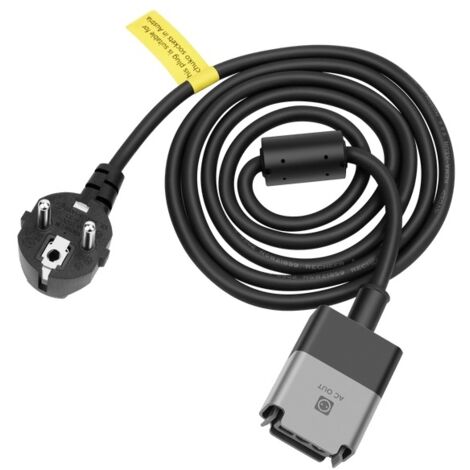 Ecoflow EFL-BKWAC-3M-EU Cavo di Collegamento per EcoFlow Powerstream con Presa AC 3 m