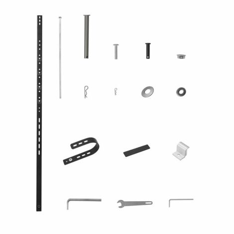 EcoFlow PowerStream Balkonhaken-Kit schwarz