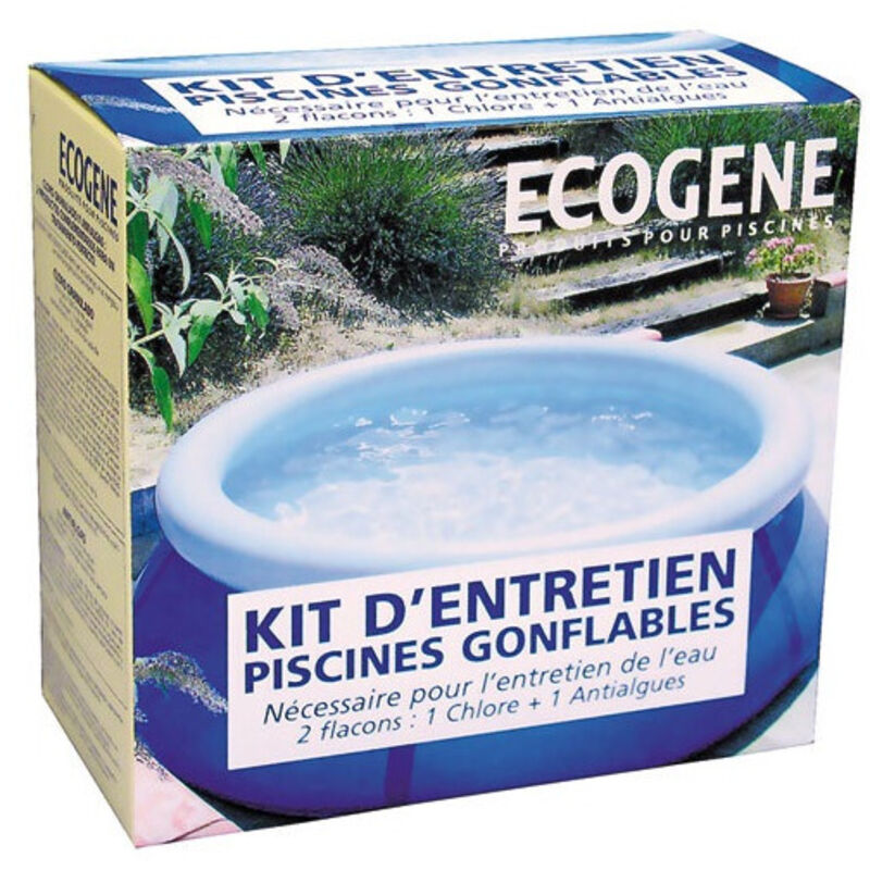 Kit De Démarrage Entretien Piscine GAMIX - Chlore, Anti-algues, Multifonctions - Granulés Et Pastilles - Pour Eau Claire Et Saine