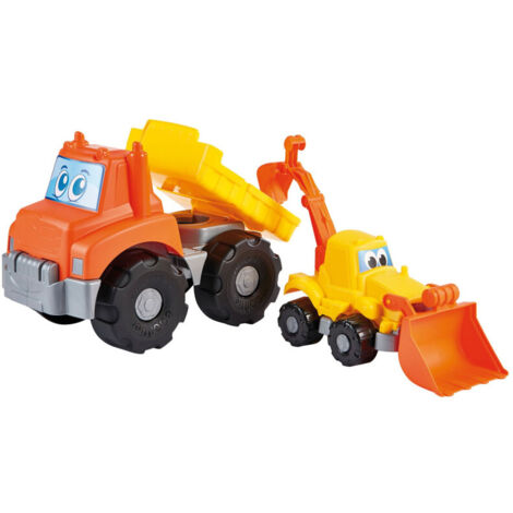 ECOIFFIER - 492 - CAMION + TRACTOPELLE