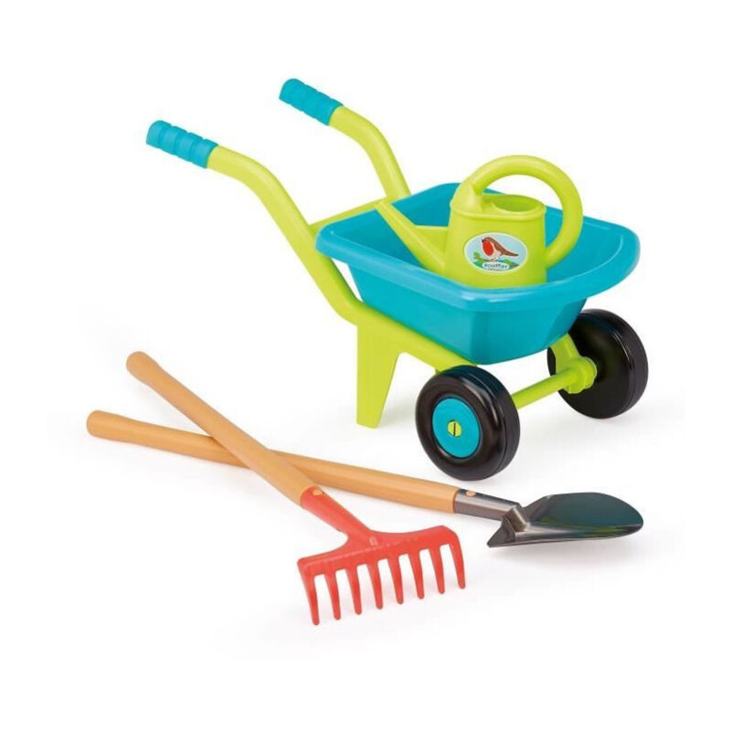 Ecoiffier Brouette jardin garnie Deluxe