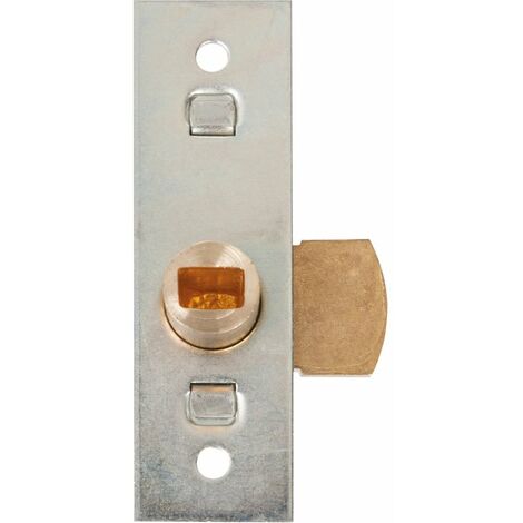 Ecolands – Batteuse GDF sans gâche – Dimensions 90 x 26 mm – Fouillot rectangulaire 10 x 6 mm – Rotation 1/4 tour pour flexibilité d'utilisation