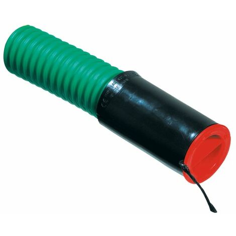 Ecolands – Gaine électrique verte PTT – Couronne 25 m – Diamètre 40 mm – Pour chantiers humides et espaces confinés