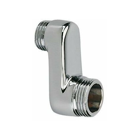 Ecolands – Raccord excentré 40mm Mâle-Mâle 1/2'' à 3/4'' – Finition chromée – Système à visser pour applications sanitaires - SO-99044560