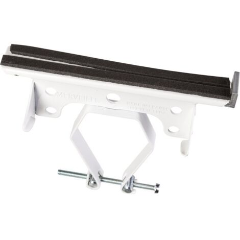 Ecolands – Support de fixation chauffage central pour radiateur fonte – Modèle extra-plat 340 mm – Vendu par 2 – Écartement 160 à 260 mm