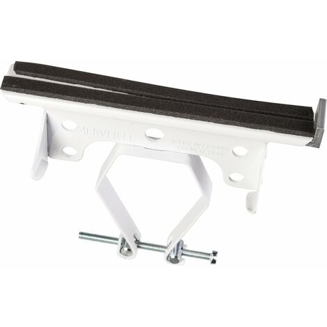 Ecolands – Support radiateur fonte à vis 340 mm – Modèle extra-plat – Écartement 160 à 260 mm – Vendu par 2 unités
