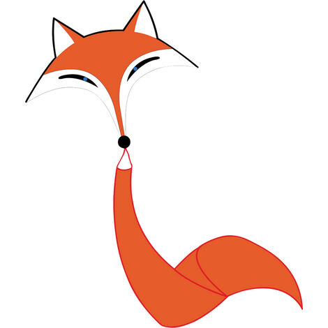 Ecoline  Drachen Fox Kite Spannweite (Details) 960 mm